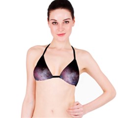 Eagle Nebula Wine Pink And Purple Pastel Stars Astronomy Bikini Top by genx