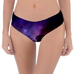 Carina Nebula Ngc 3372 The Grand Nebula Pink Purple And Blue With Shiny Stars Astronomy Reversible Classic Bikini Bottoms by genx