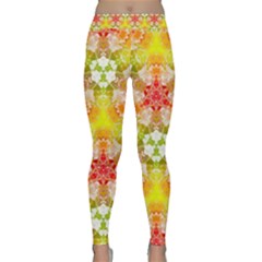 Abstract Pattern Texture Classic Yoga Leggings
