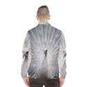 Peacock White Bird Nature Windbreaker (Men) View2