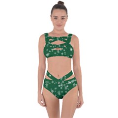 Template Winter Christmas Xmas Bandaged Up Bikini Set  by Simbadda