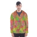 Easter Egg Colorful Texture Hooded Windbreaker (Men) View1