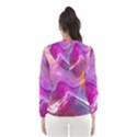 Background Art Abstract Watercolor Hooded Windbreaker (Women) View2