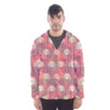 Colorful Background Abstrac Pattern Hooded Windbreaker (Men) View1