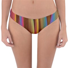 Abstract Background Colorful Reversible Hipster Bikini Bottoms