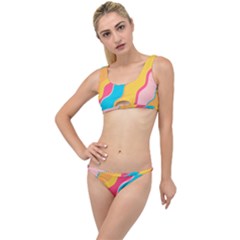 Cake Color Palette Painting The Little Details Bikini Set by Wegoenart