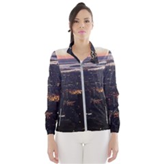 New York Manhattan Evening Dusk Windbreaker (women) by Wegoenart