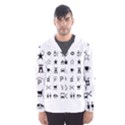 Icons Set Symbols Collection Hooded Windbreaker (Men) View1