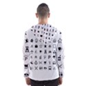 Icons Set Symbols Collection Hooded Windbreaker (Men) View2