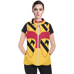 Flag Of United States Army 1st Cavalry Division Women s Puffer Vest by abbeyz71