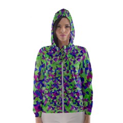 Nocturnal Hooded Windbreaker (women) by artifiart