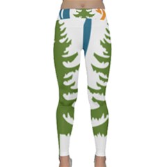 Forest Christmas Tree Spruce Classic Yoga Leggings by Desi8484
