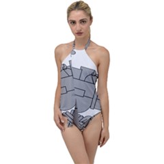 U S  Army Combat Action Badge Go With The Flow One Piece Swimsuit by abbeyz71
