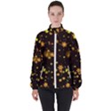 Background Black Blur Colorful High Neck Windbreaker (Women) View1