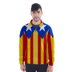 Blue Estelada Catalan Independence Flag Windbreaker (men) by abbeyz71