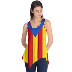 Blue Estelada Catalan Independence Flag Sleeveless Tunic by abbeyz71