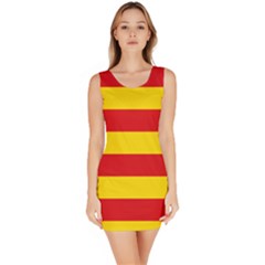 Flag Of Valencia  Bodycon Dress by abbeyz71