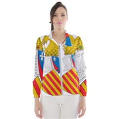 Flag Map Of Valencia Windbreaker (women) by abbeyz71