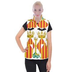 City Of Valencia Coat Of Arms Women s Button Up Vest by abbeyz71