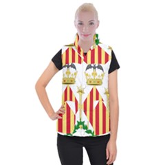 City Of Valencia Coat Of Arms Women s Button Up Vest by abbeyz71