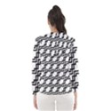 Pattern Monochrome Repeat Hooded Windbreaker (Women) View2