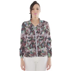 Gray Facets Windbreaker (women) by artifiart