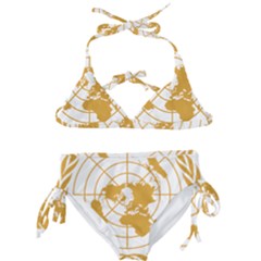 Emblem Of United Nations Kids  Classic Bikini Set by abbeyz71