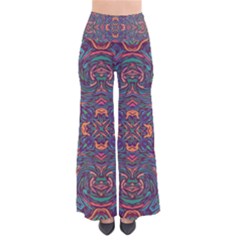 Tile Repeating Colors Textur So Vintage Palazzo Pants by Pakrebo