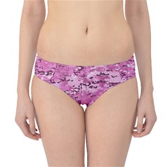 Pink Camouflage Army Military Girl Hipster Bikini Bottoms by snek