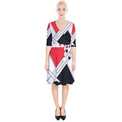 United States Army 7th Infantry Division Distinctive Unite Insignia Wrap Up Cocktail Dress by abbeyz71