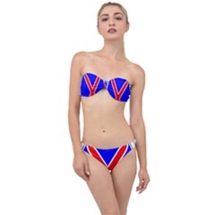 United States Army 10th Mountain Division Shoulder Sleeve Insignia Classic Bandeau Bikini Set by abbeyz71