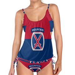 Flag Of United States Army 10th Mountain Division Tankini Set by abbeyz71