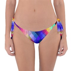Abstract Background Colorful Reversible Bikini Bottom by Alisyart