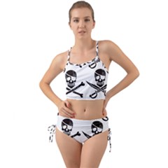 Bone Skull Mini Tank Bikini Set by Alisyart