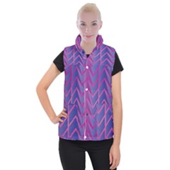 Geometric Background Abstract Women s Button Up Vest by Alisyart