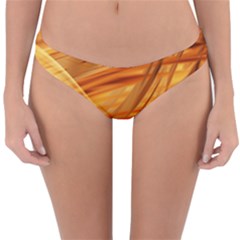 Wave Background Reversible Hipster Bikini Bottoms by Alisyart