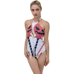 Lollipop Candy Go With The Flow One Piece Swimsuit by Alisyart