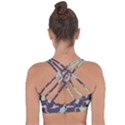 Animals Mouse Cross String Back Sports Bra View2