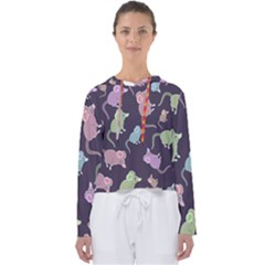 Animals Mouse Women s Slouchy Sweat by Mariart