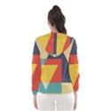 Form Abstract Modern Color Hooded Windbreaker (Women) View2