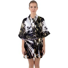 Burst Quarter Sleeve Kimono Robe by JezebelDesignsStudio