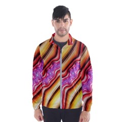 Fractal Mandelbrot Art Wallpaper Windbreaker (men) by Pakrebo