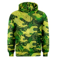 Marijuana Camouflage Cannabis Drug Men s Pullover Hoodie by Pakrebo