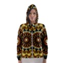 Pattern Abstract Background Art Hooded Windbreaker (Women) View1