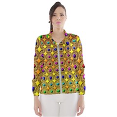 Background  Kaleidoscope Windbreaker (women) by Pakrebo