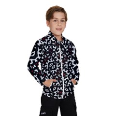 Bold Boho Ethnic Print Windbreaker (kids) by dflcprintsclothing