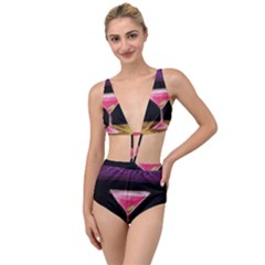 Cosmo Cocktails Tied Up Two Piece Swimsuit by StarvingArtisan
