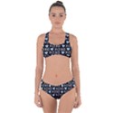 XO Valentines day pattern Criss Cross Bikini Set View1