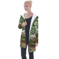 Garden Of The Phoenix Longline Hooded Cardigan by Riverwoman