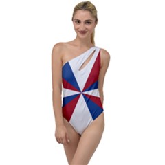 Naval Jack Of Royal Dutch Navy To One Side Swimsuit by abbeyz71